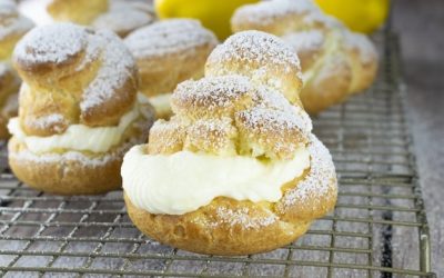 Lemon Cream Puffs