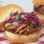 Pulled Pork Sliders & Lemon-Butter 4 Bean Ravioli