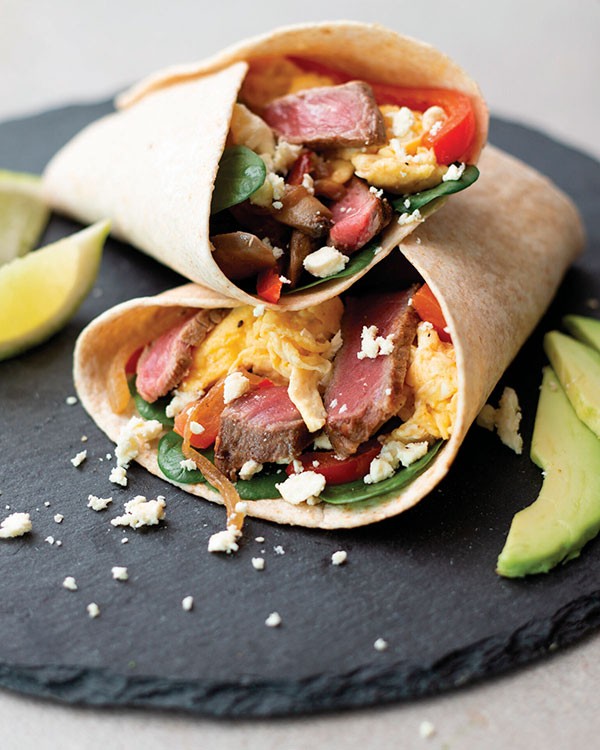 Power Brunch with a Protein-Packed Burrito