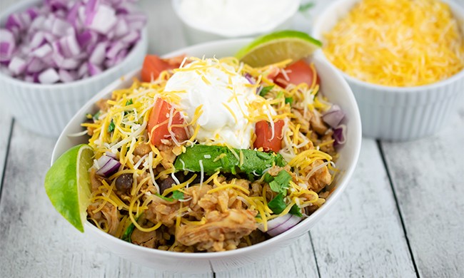 Slow-Cooker-Chicken-Burrito-Bowls