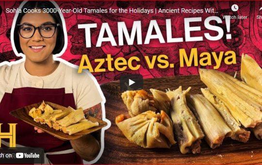 Sohla Cooks 3000-Year-Old Tamales for the Holidays | Ancient Recipes